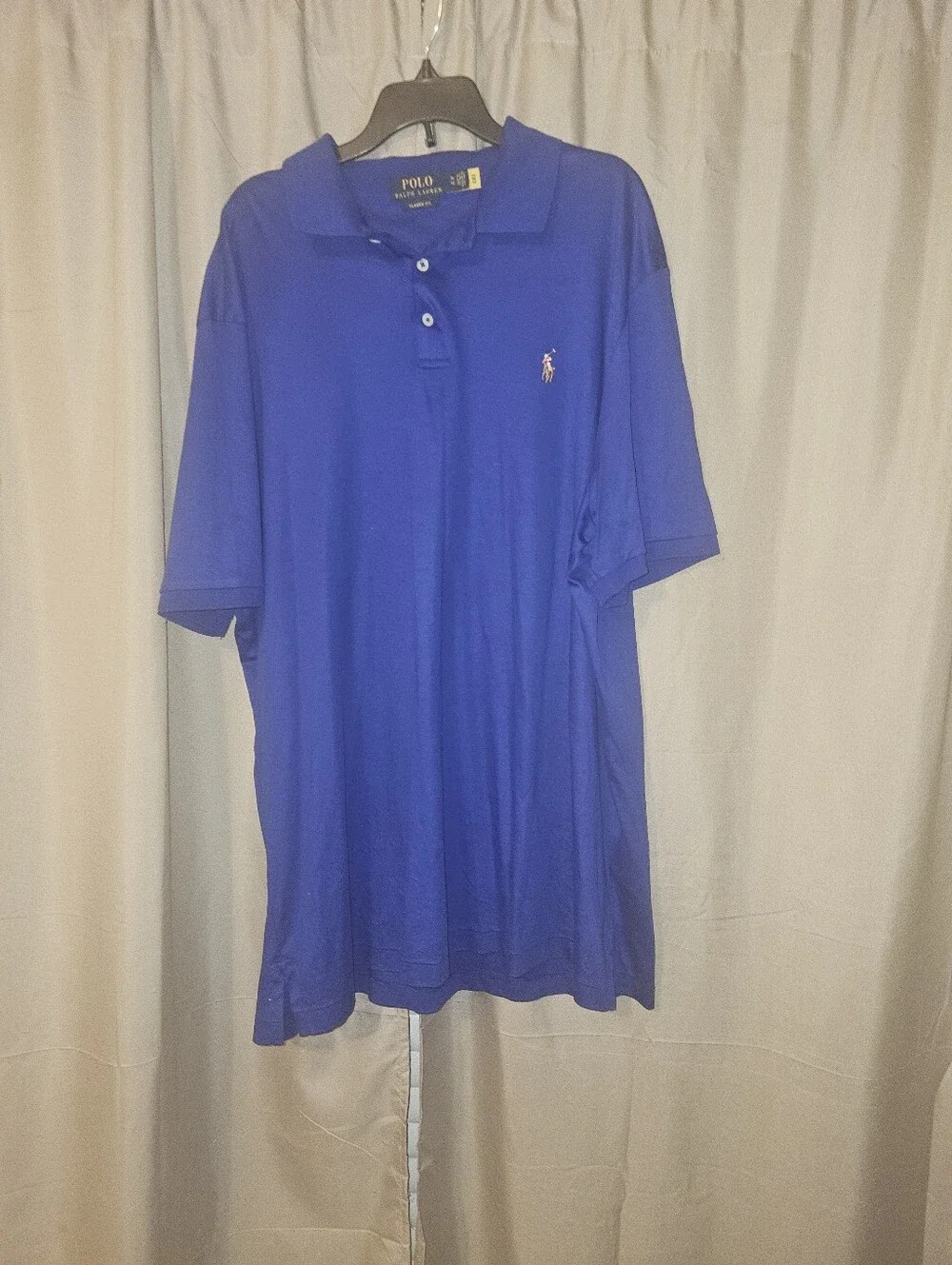 Men's Royal Blue Polo Ralph Lauren shirt XL